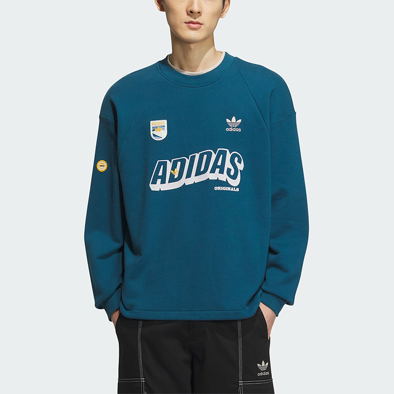 阿迪达斯正品男子休闲卫衣