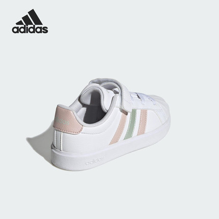 Adidas/阿迪达斯正品STREETTALK EL小童轻盈休闲板鞋JQ6888
