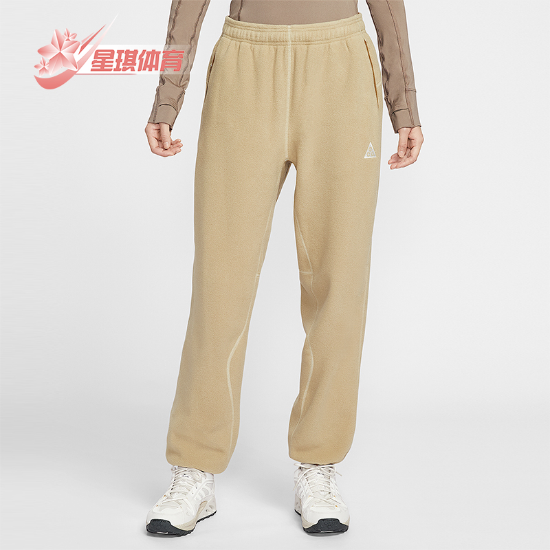 Nike/耐克正品Wolf Tree女士休闲摇粒绒运动束脚长裤HJ0242-297