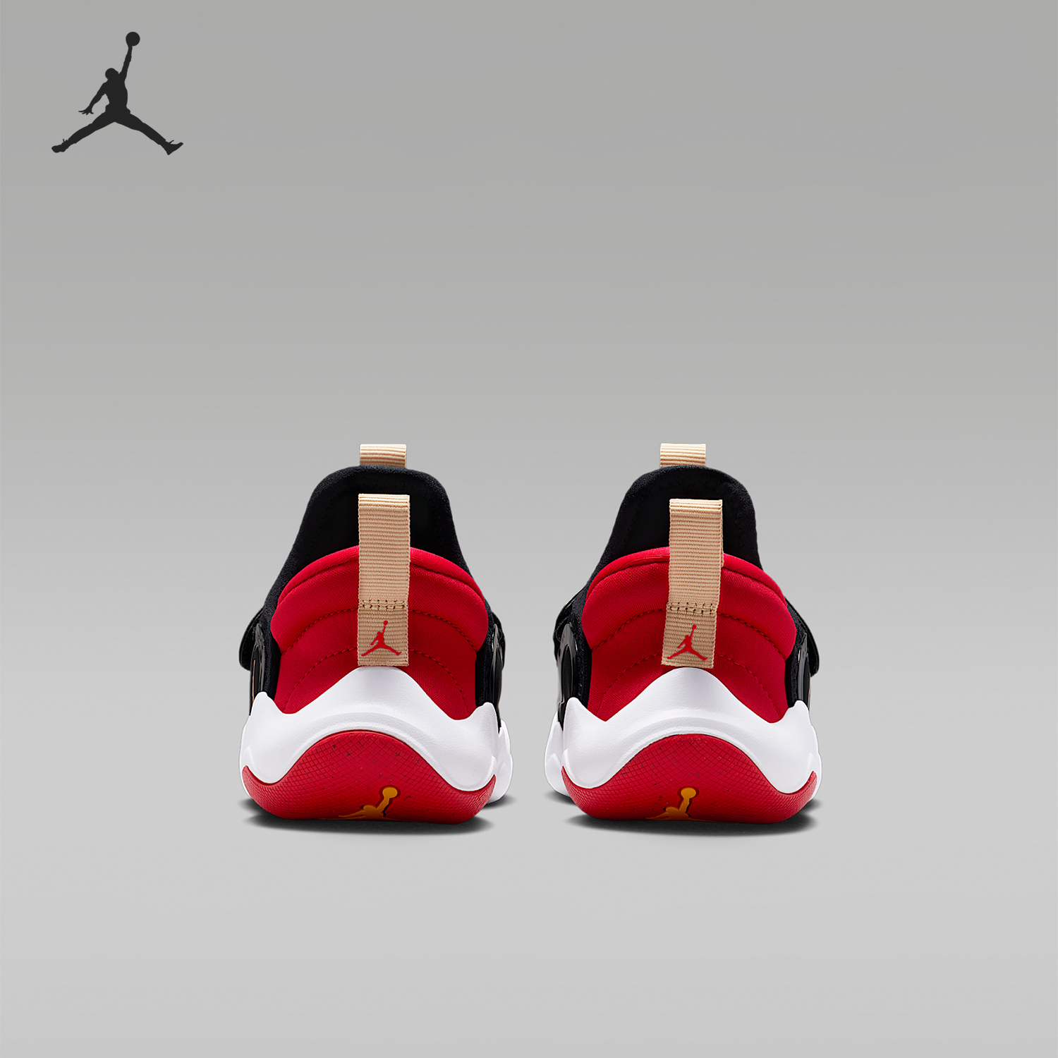 Nike/耐克正品JORDAN小童篮球魔术贴耐磨运动鞋HF3415-005