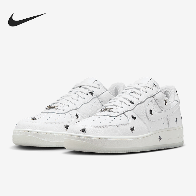 Nike/耐克正品Air Force 1男士轻便苍蝇图案运动休闲鞋IM3081-100