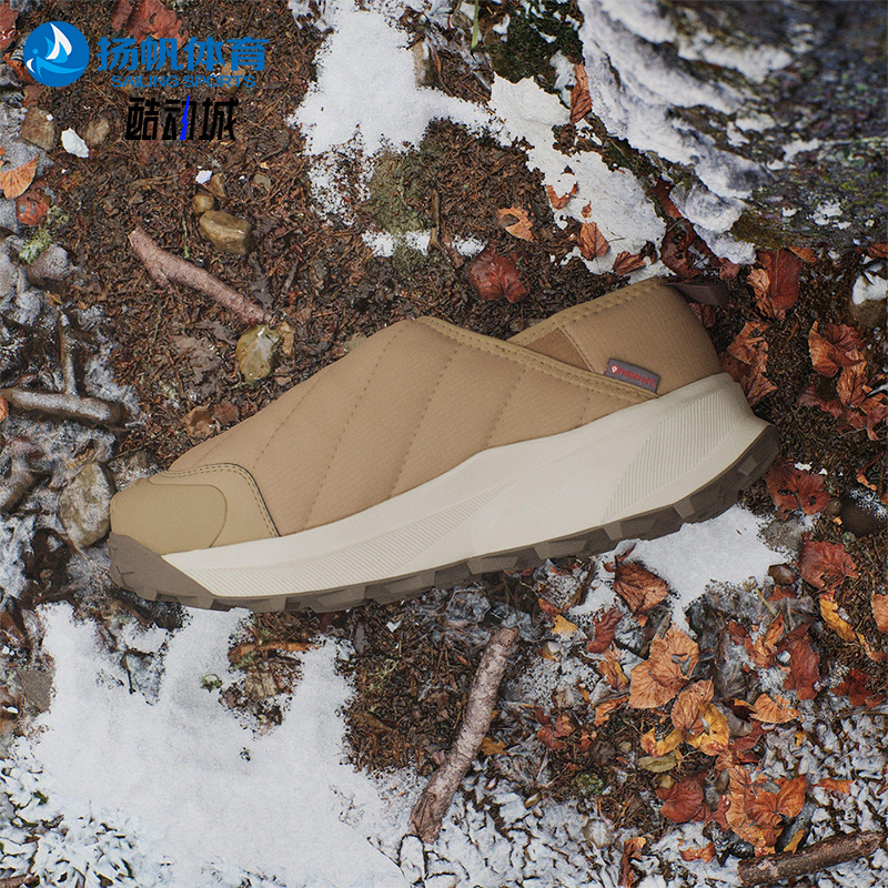 Adidas/阿迪达斯正品2025冬季款男女户外一脚蹬保暖休闲鞋JR5302