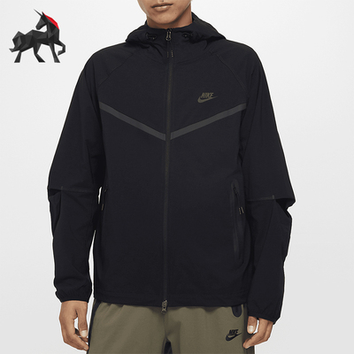 耐克男士梭织拉链夹克