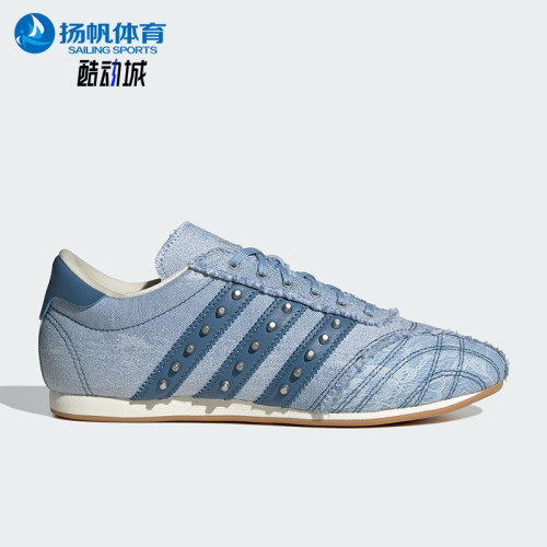 Adidas/阿迪达斯正品三叶草女士休闲时尚低帮牛仔布运动鞋JS0161