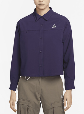 Nike/耐克正品新款运动休闲女子透气翻领夹克FB7888-555