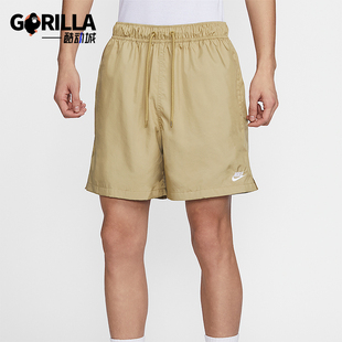 Club男士 2025 梭织宽松经典 日常运动短裤 297 Nike FN3308 耐克正品