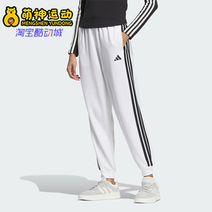 Adidas 秋冬新款 女士针织束脚运动休闲裤 JZ2163 阿迪达斯正品