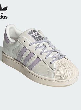 Adidas/阿迪达斯正品三叶草女士休闲运动耐磨贝壳头板鞋JR6984