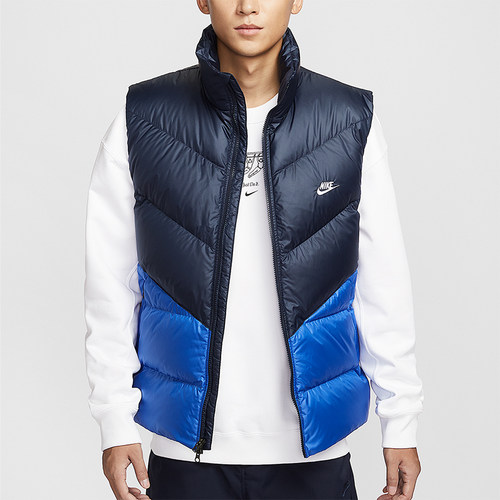 Nike/耐克正品Windrunner男士保暖背心经典羽绒马甲HV2721-451