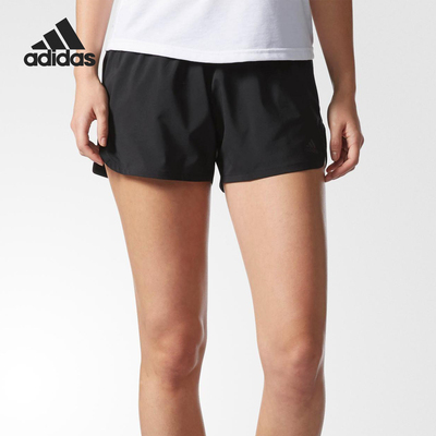 Adidas/阿迪达斯正品夏季女士修身干爽经典运动梭织短裤BP9309