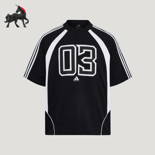 Adidas/阿迪达斯正品COURTGEIST-SHIRT新款男经典短袖T恤KZ0457
