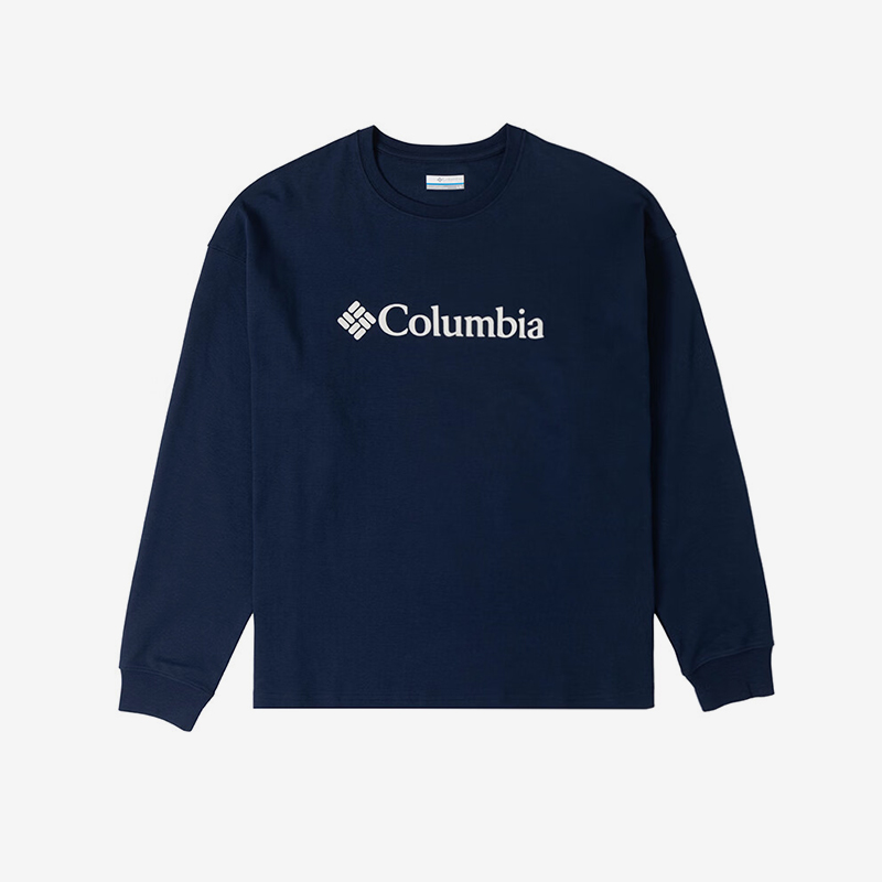 哥伦比亚男士圆领户外长袖T恤