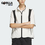 阿迪达斯正品 FUSTL Adidas VEST男士 梭织立领单马甲JI9886