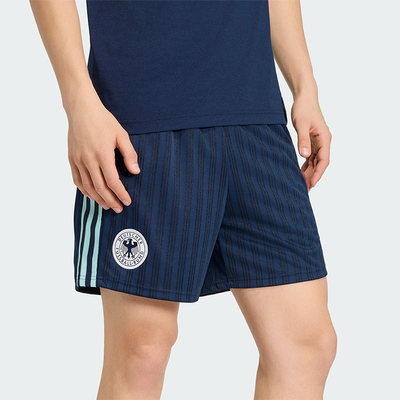 Adidas/阿迪达斯正品GERMANY SHORTS男士运动足球宽松短裤JZ9343