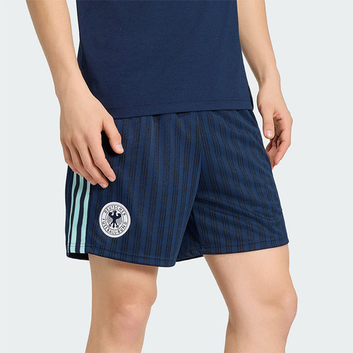 Adidas/阿迪达斯正品GERMANY SHORTS男士运动足球宽松短裤JZ9343