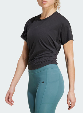 Adidas/阿迪达斯正品POWER T-SHIRT女士经典训练短袖T恤JX1190