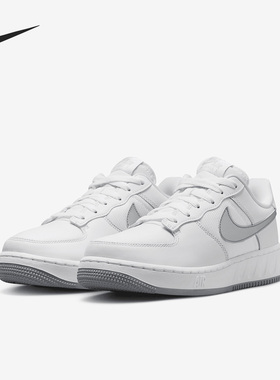 Nike/耐克正品Air Force1 GS女子大童透气休闲板鞋DQ6029-102