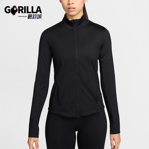 Nike/耐克正品春季女士简约休闲日常经典无帽运动外套FV7952-010