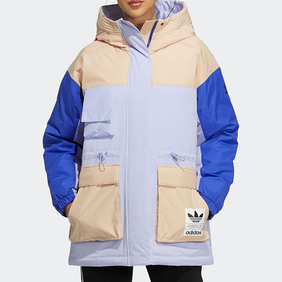 Adidas/阿迪达斯女子连帽羽绒服