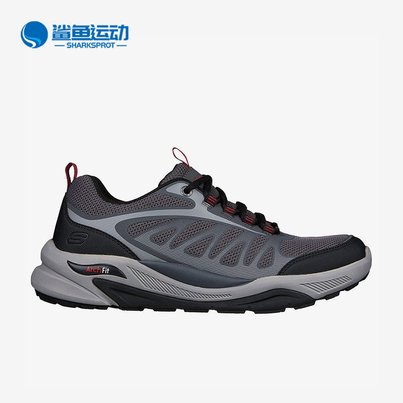 Skechers/斯凯奇正品冬季男士户外登山低帮防滑耐磨运动鞋