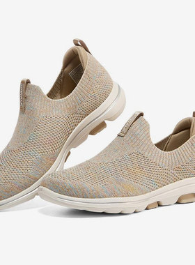 Skechers/斯凯奇正品Go Walk 5 女子轻便透气一脚蹬休闲运动鞋