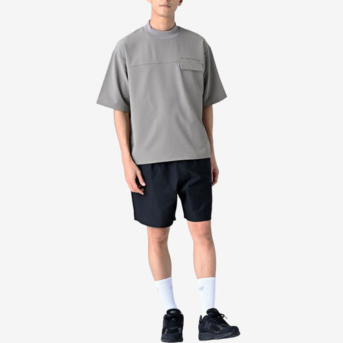 New Balance新百伦正品MET 24男舒适短袖T恤AMT55002-DOK