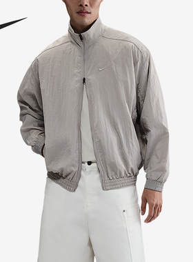 Nike/耐克正品Club男士Oversize风梭织经典运动夹克HV6918-009