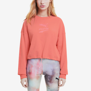 宽松透气套头休闲卫衣599174 Puma 女子时尚 新款 彪马官方正品