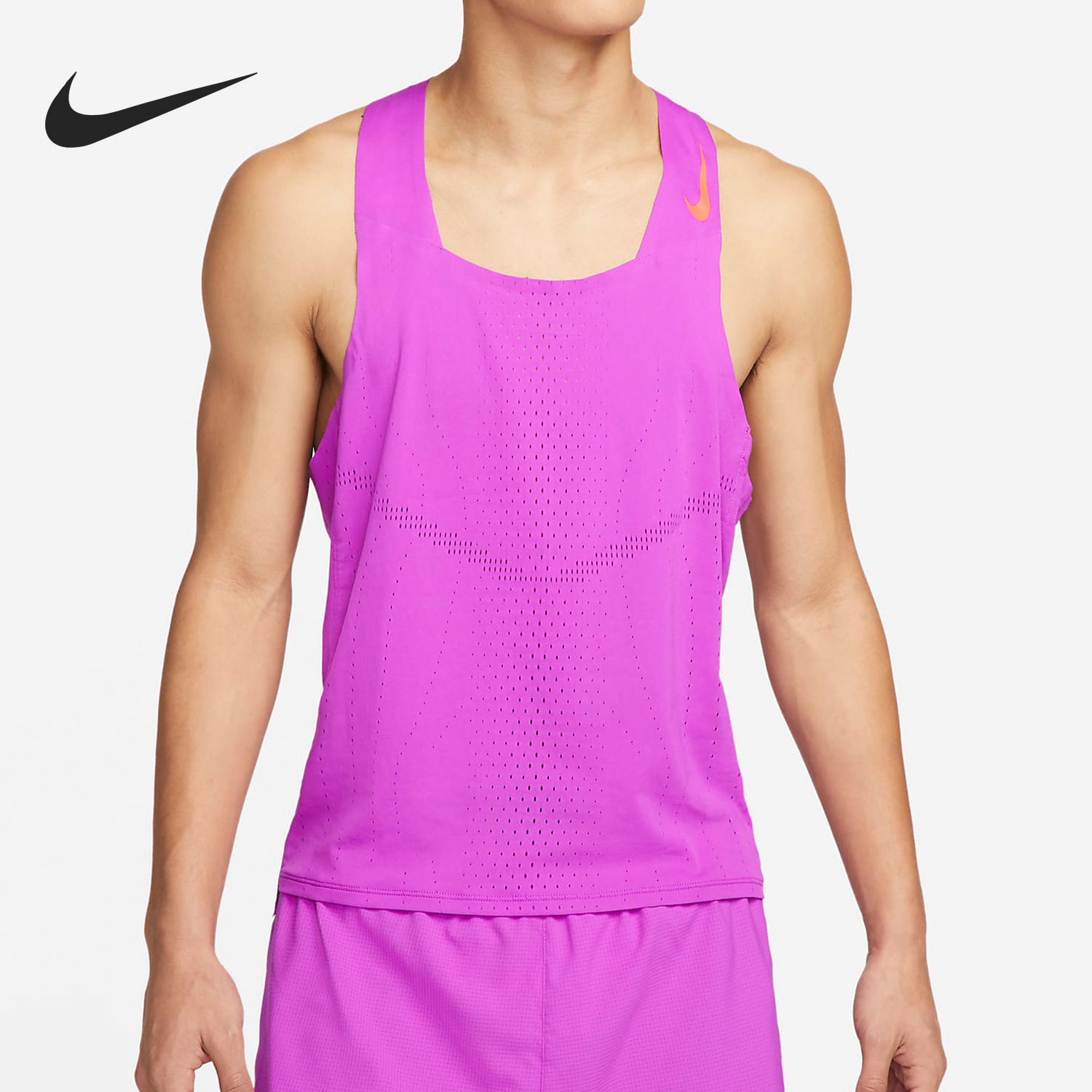 Nike/耐克男子跑步运动背心