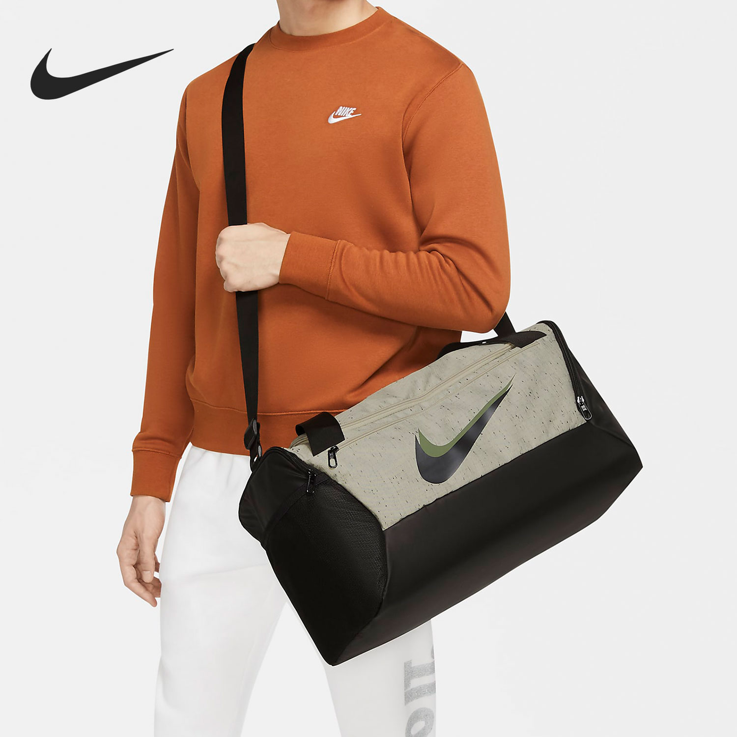 Nike/耐克正品当季新款男女运动休闲挎包手提包CU9653-210