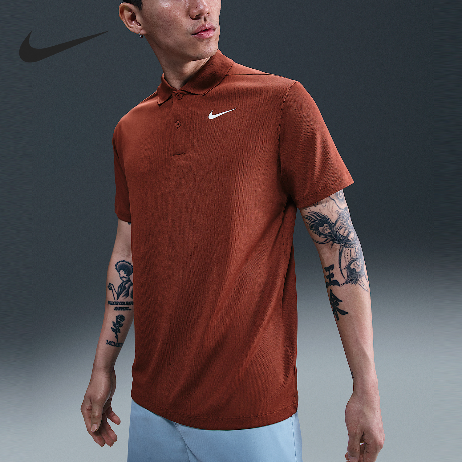 Nike/耐克正品2025 Dri-FIT男士翻领透气POLO衫DH0823-662