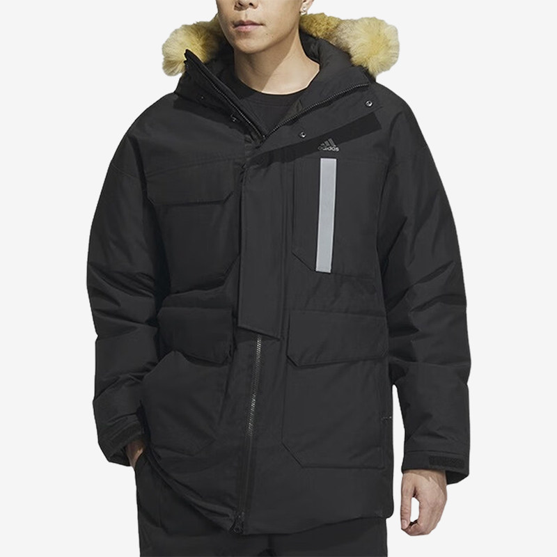 阿迪达斯正品男子休闲羽绒服