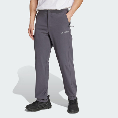 Adidas/阿迪达斯正品TERREX男士简约运动休闲透气梭织长裤JW4824