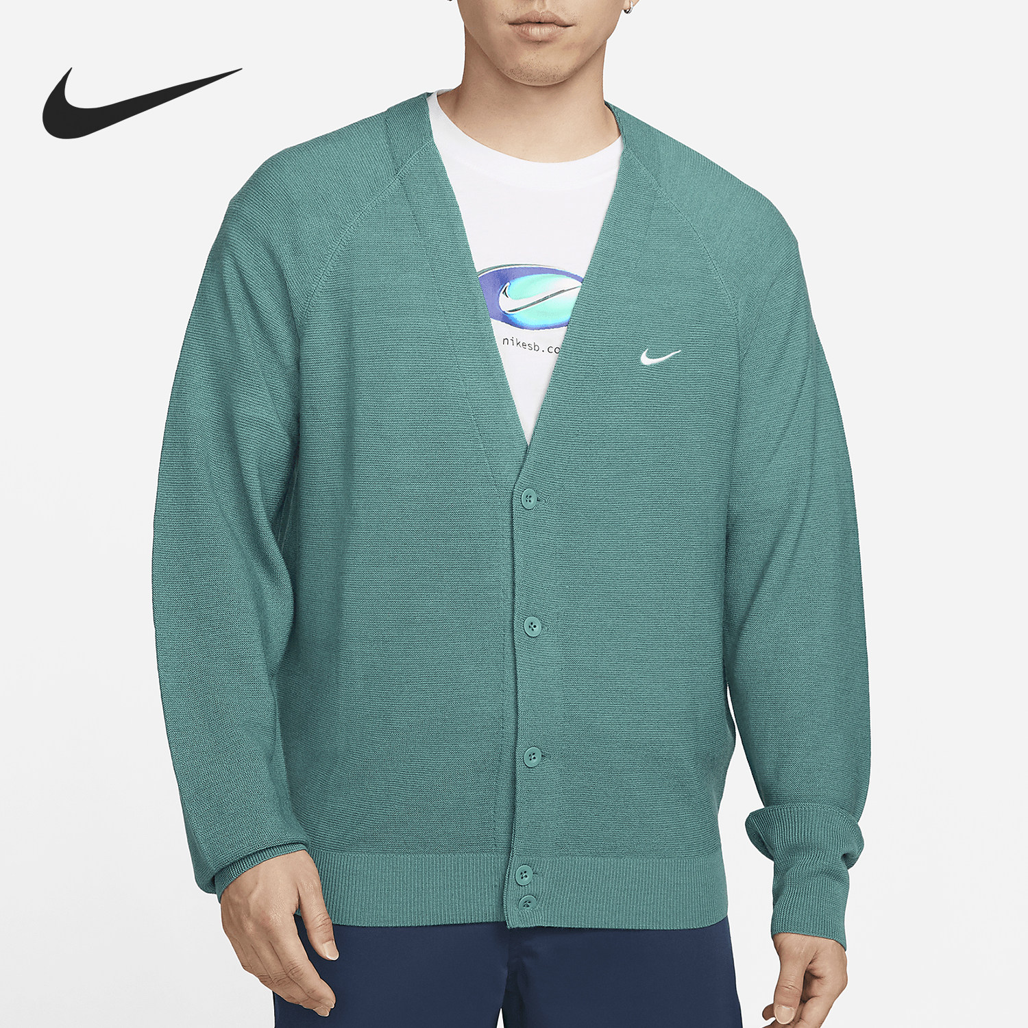 Nike/耐克官方正品新款男女同款单排扣针织夹克外套DQ6307-379,运动服/休闲服装,运动茄克/外套,淘宝优惠券,粉丝福利购,淘宝优惠卷
