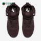 耐克正品 864024 Velvet Nike 高帮板鞋 AF1 Brown男士 203