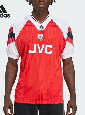 Adidas/阿迪达斯官方正品阿森纳男士足球运动透气短袖T恤KE3906