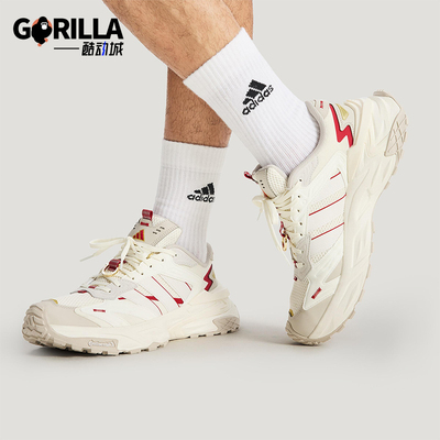 Adidas/阿迪达斯正品春季款男女耐磨低帮系带减震运动鞋KI1855