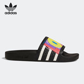 PRIDE男女拖鞋 三叶草草ADILETTE GX6389 阿迪达斯正品 Adidas