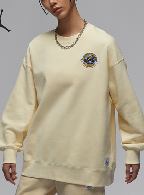 Nike/耐克正品26夏Jordan 街头艺术系列女士加绒卫衣FV8599-113