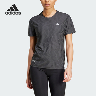 EGNRD Adidas 阿迪达斯正品 ULT IT3447 TEE女士跑步印花短袖