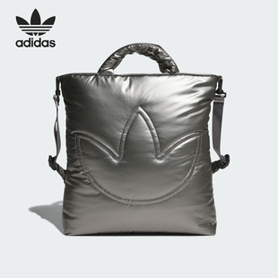 金属感斜跨手提包JW1714 三叶草女士时尚 Adidas 阿迪达斯官方正品