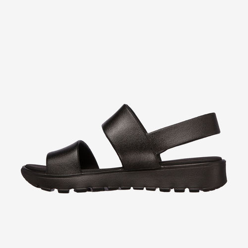 Skechers斯凯奇正品Arch Fit女魔术贴防水速干拖鞋111054-BBK