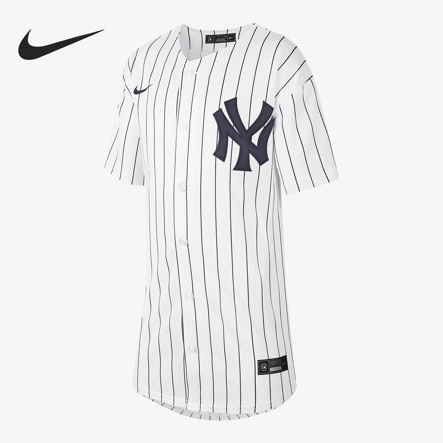 Nike/耐克正品纽约洋基队大童棒球运动短袖球衣DZ3685-100