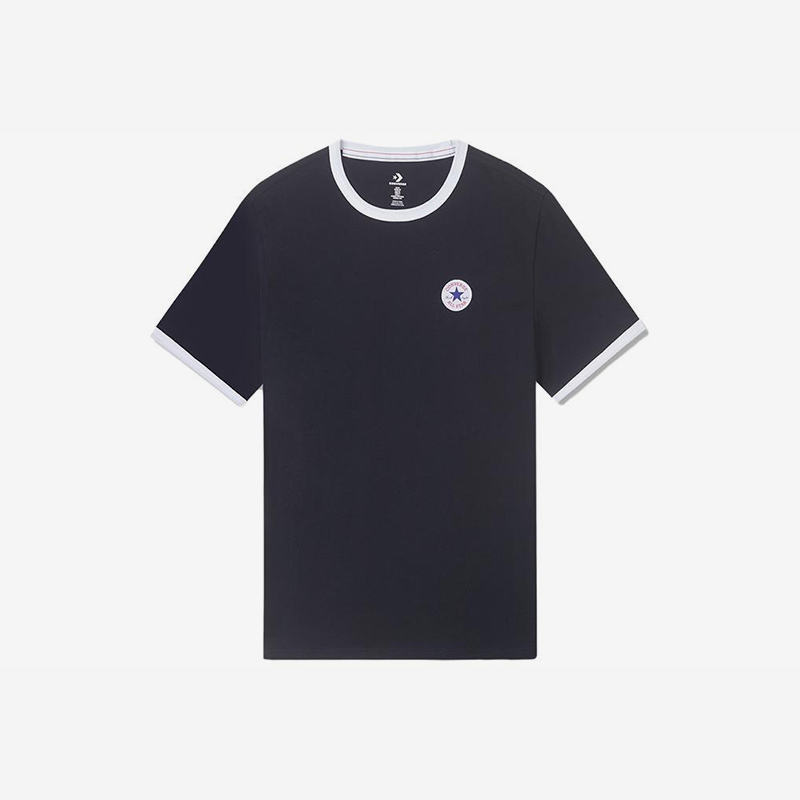 Converse/匡威正品2025新款男子经典简约休闲短袖T恤10025909-A03