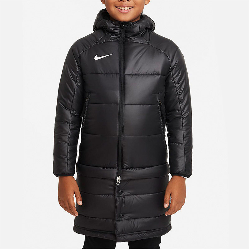 Nike/耐克正品冬季新款大童足球运动保暖连帽棉服DJ6363-010