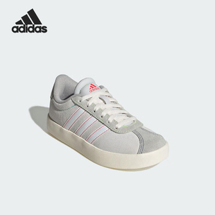 女士系带低帮耐磨运动板鞋 Adidas 款 2025夏季 JS3491 阿迪达斯正品