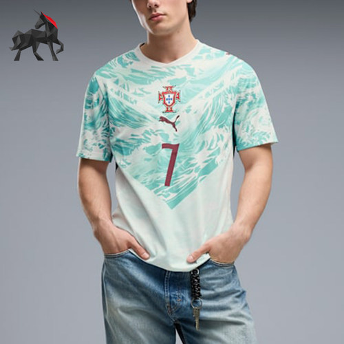 Puma/彪马正品夏季男士运动柔软亲肤训练足球短袖T恤788146-77