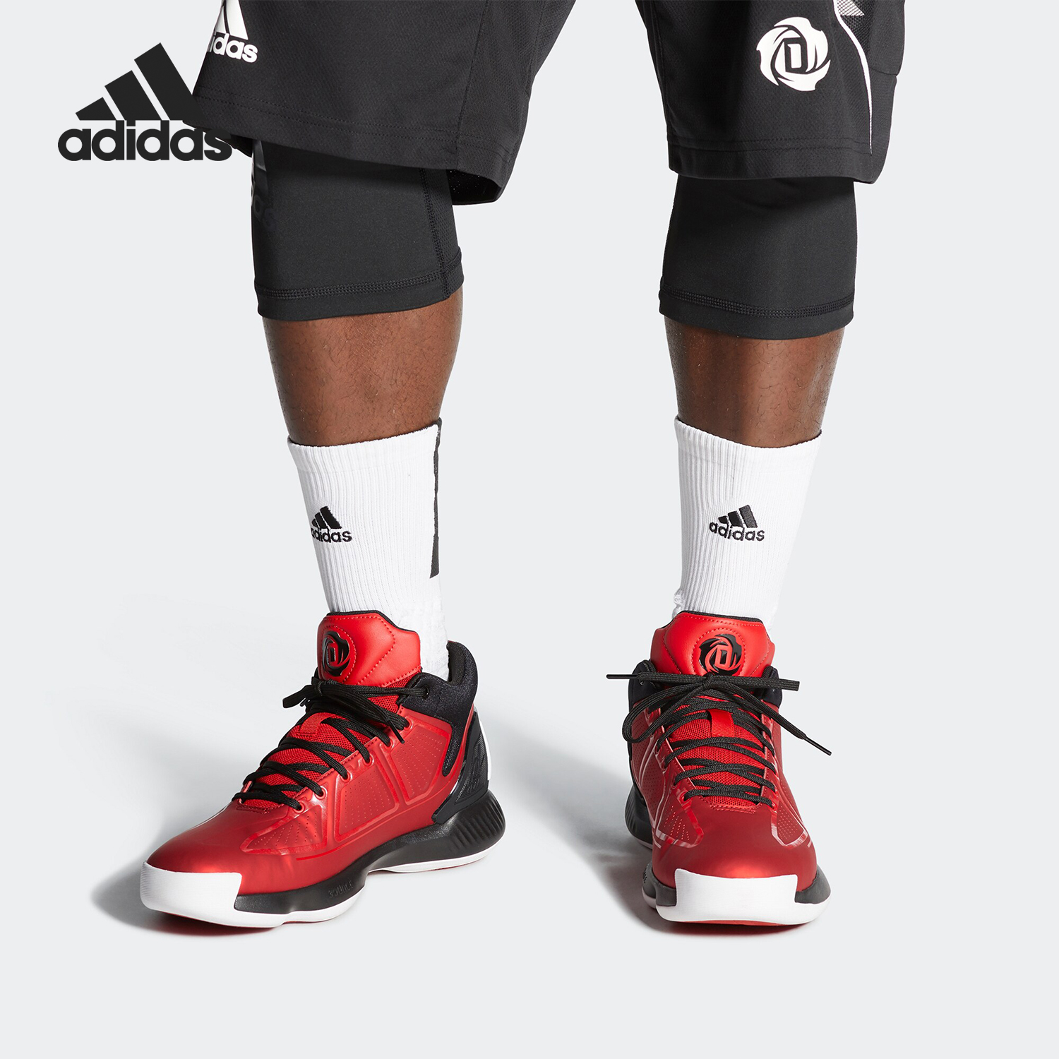 Adidas/阿迪达斯正品当季男子Rose罗斯运动实战篮球鞋FU9373