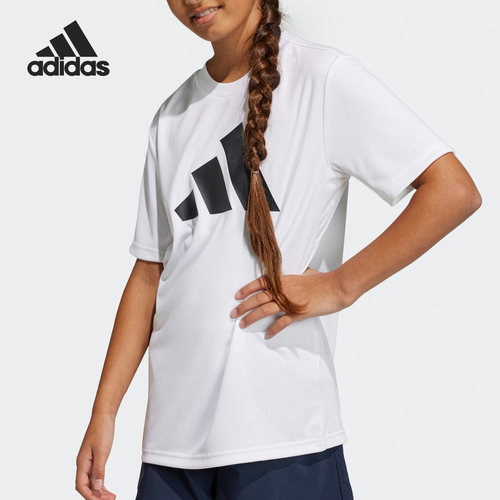 Adidas/阿迪达斯大童运动短袖