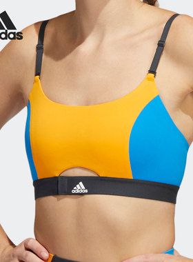 Adidas/阿迪达斯正品运动女子时尚健身跑步训练文胸 HG4348